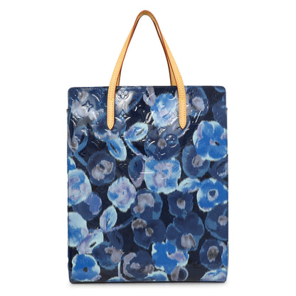 Exclusive Louis Vuitton Grand Bleu Vernis Ikat Catalina Tote — Front View