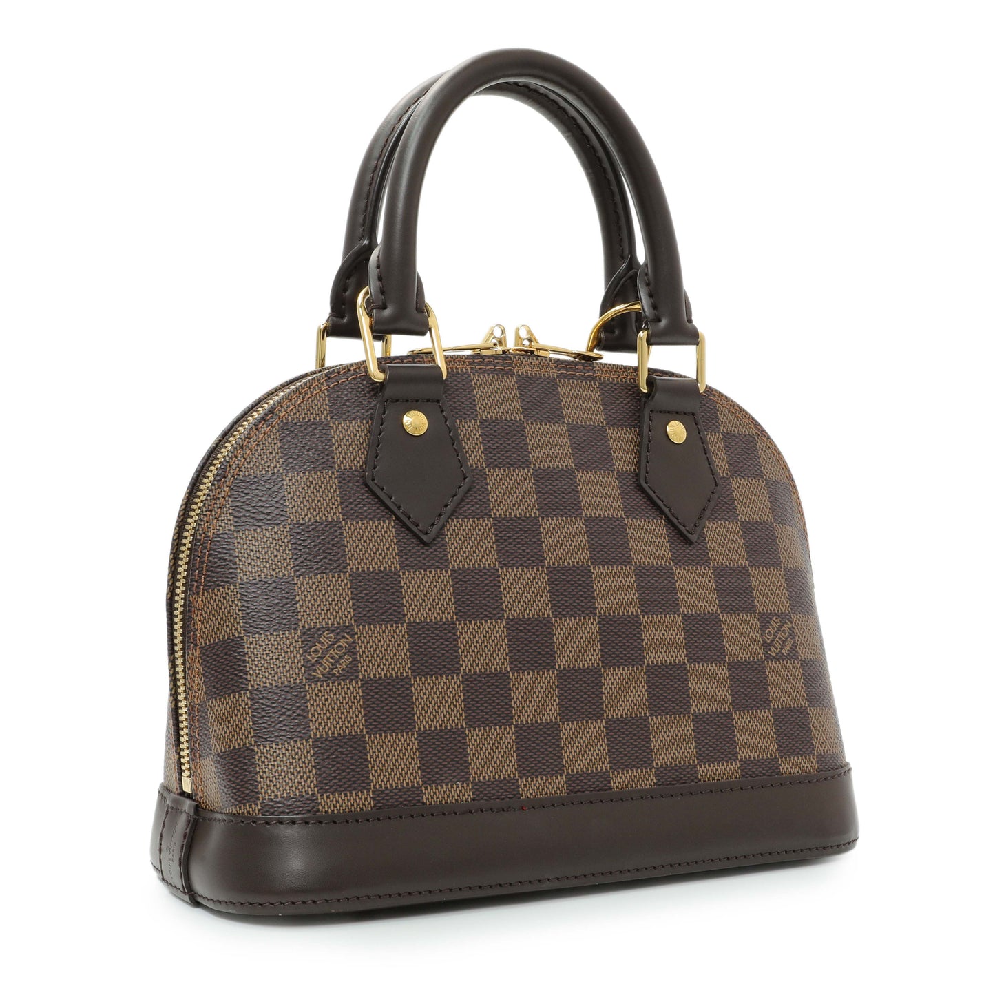 Exclusive Louis Vuitton Damier Ebene Alma BB — Side View