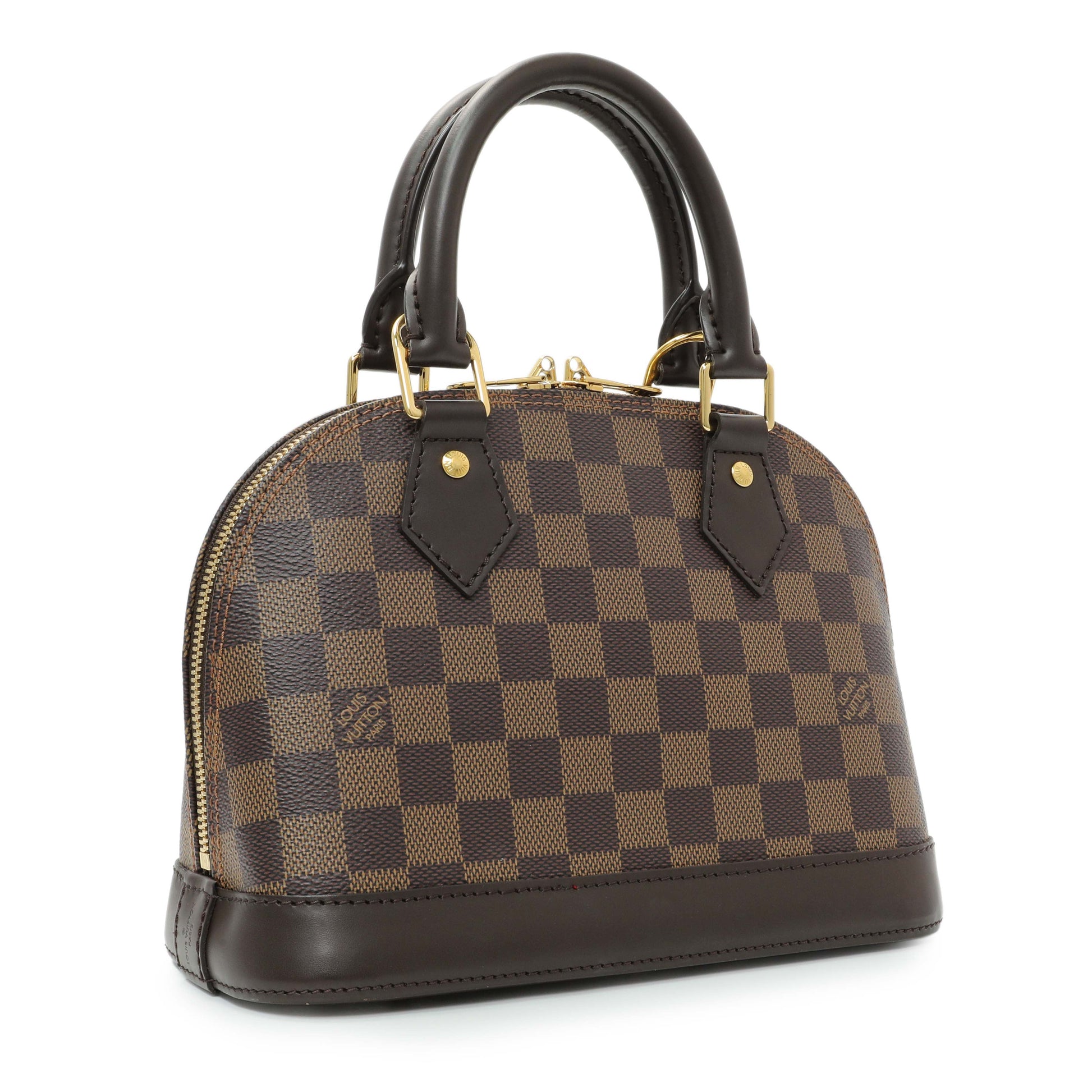 Exclusive Louis Vuitton Damier Ebene Alma BB — Side View