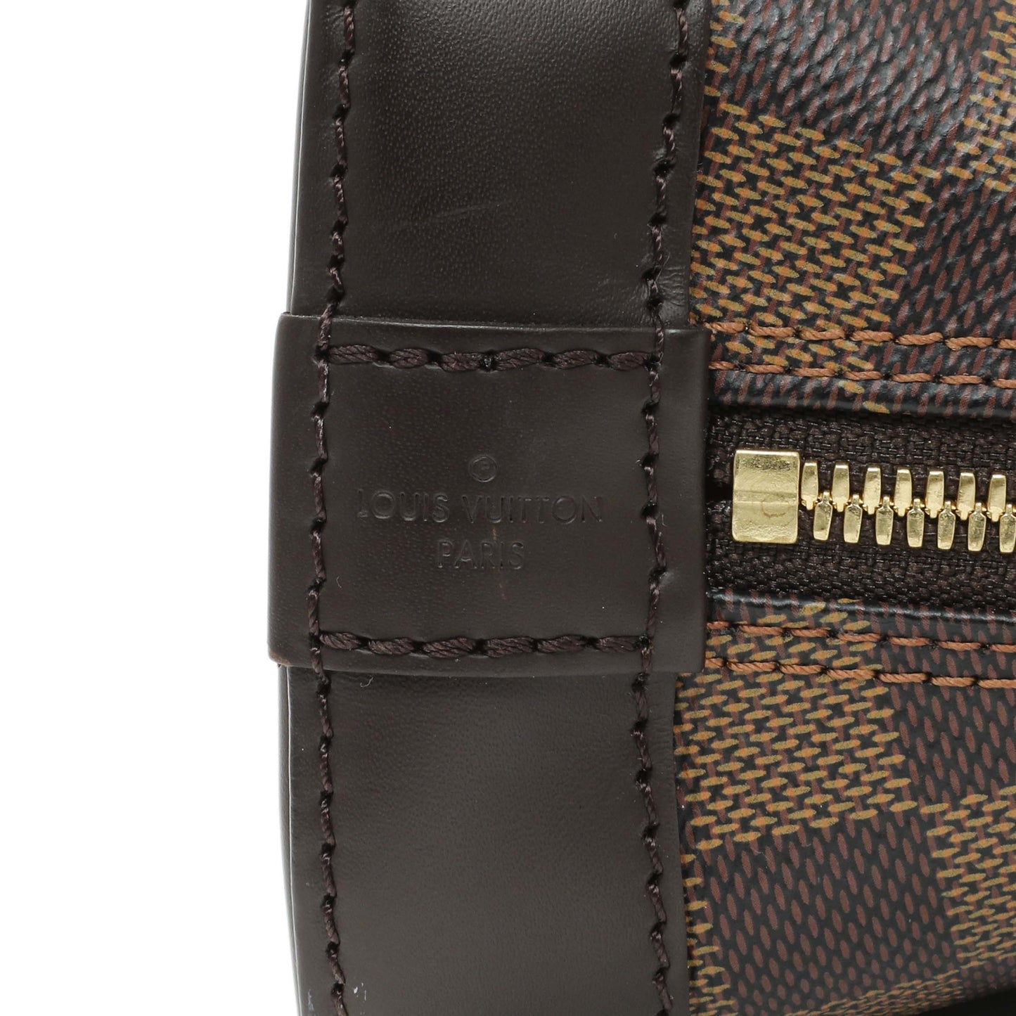 Exclusive Louis Vuitton Damier Ebene Alma BB — Alternate View 9