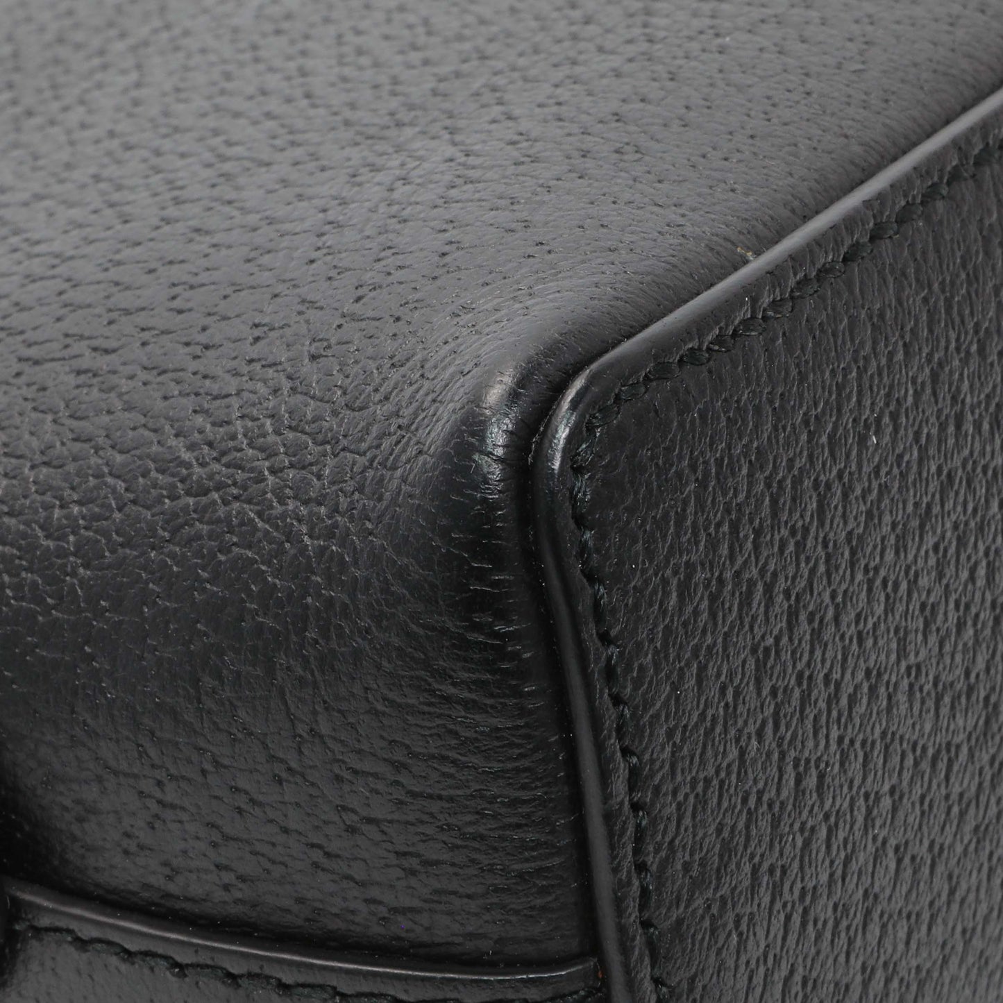 Exclusive Gucci Black Calfskin GG Web Small Dome Shoulder Bag — Lifestyle View