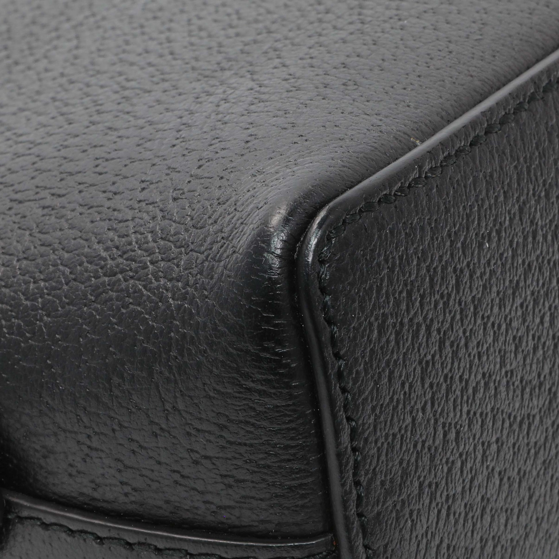 Exclusive Gucci Black Calfskin GG Web Small Dome Shoulder Bag — Lifestyle View
