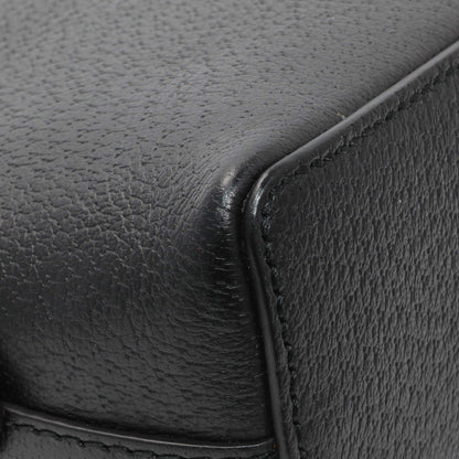 Exclusive Gucci Black Calfskin GG Web Small Dome Shoulder Bag — Lifestyle View
