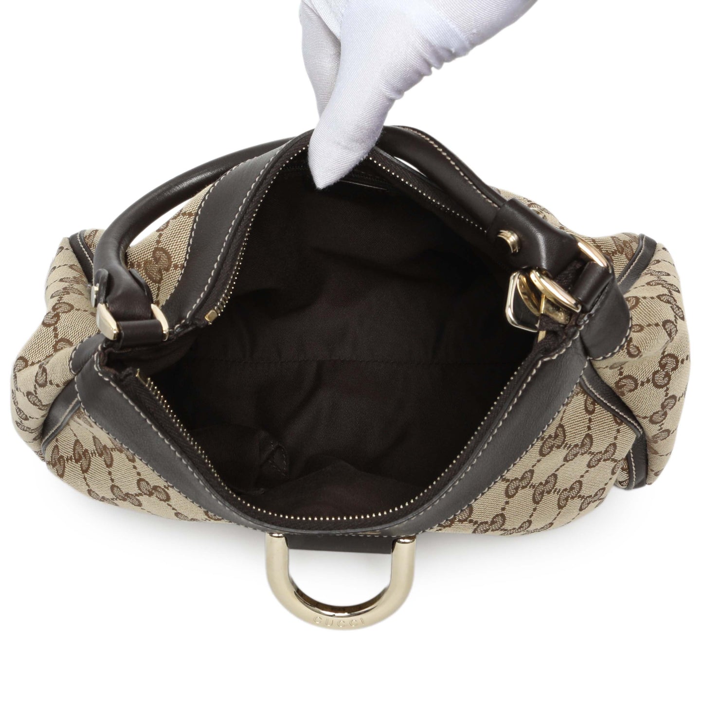 Exclusive Gucci Monogram Abbey D Ring Hobo — Alternate View 8