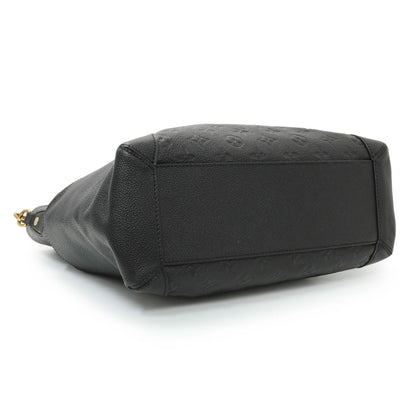 Exclusive Louis Vuitton Black Empreinte Bagatelle — Back View