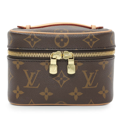 Exclusive Louis Vuitton Monogram Nice Nano — Front View