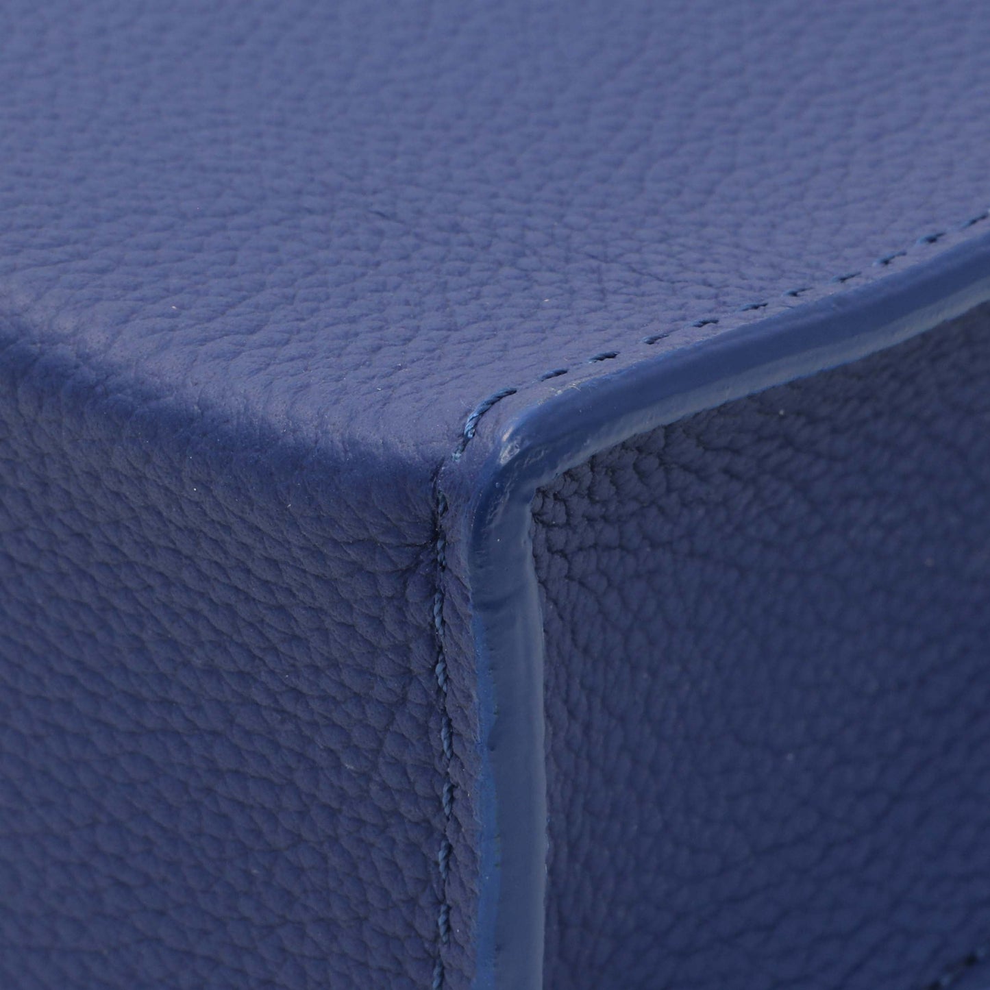 Exclusive Louis Vuitton Blue Calfskin Virgil Abloh Sac Plat XS — Alternate View 7