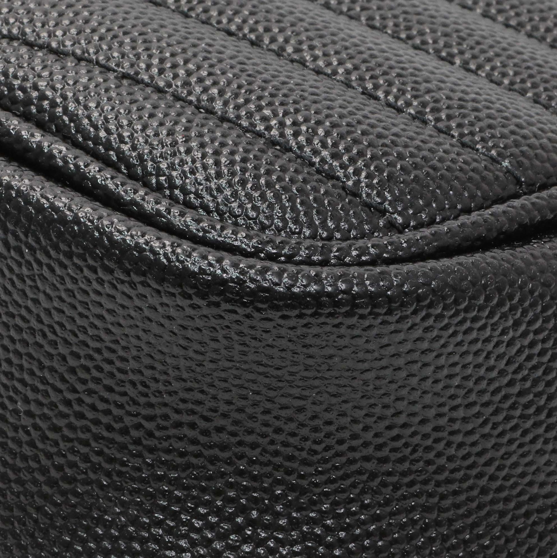 Exclusive Saint Laurent Black Grain De Poudre Matelasse Monogram Mini Lou Camera Bag — Alternate View 7