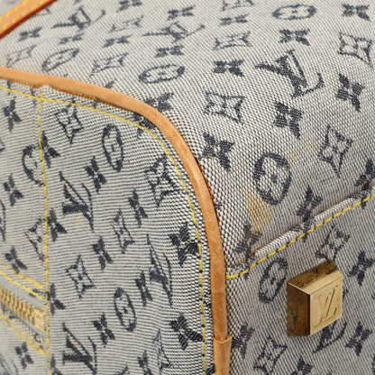 Exclusive Louis Vuitton Blue Mini Monogram Marie — Top View