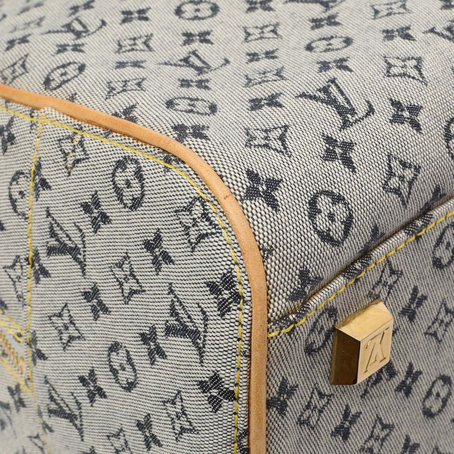 Exclusive Louis Vuitton Blue Mini Monogram Marie — Lifestyle View