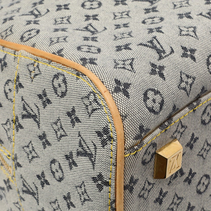 Exclusive Louis Vuitton Blue Mini Monogram Marie — Lifestyle View