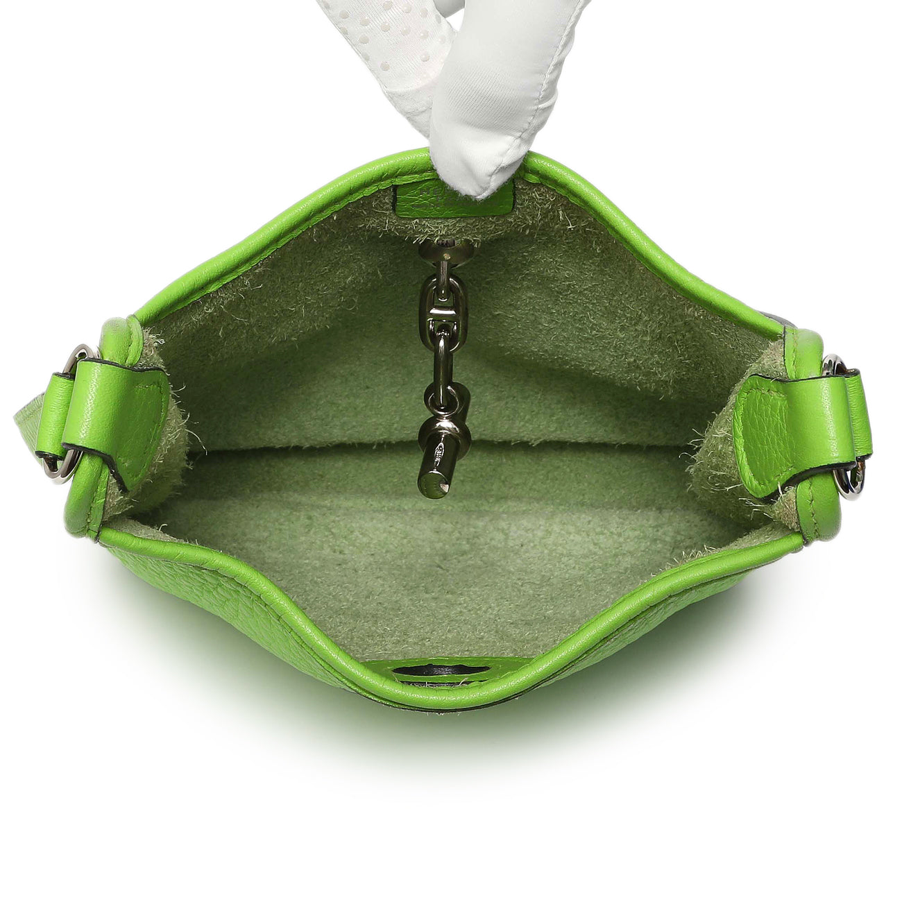 Exclusive Hermes Green Clemence Vespa TPM — Alternate View 9