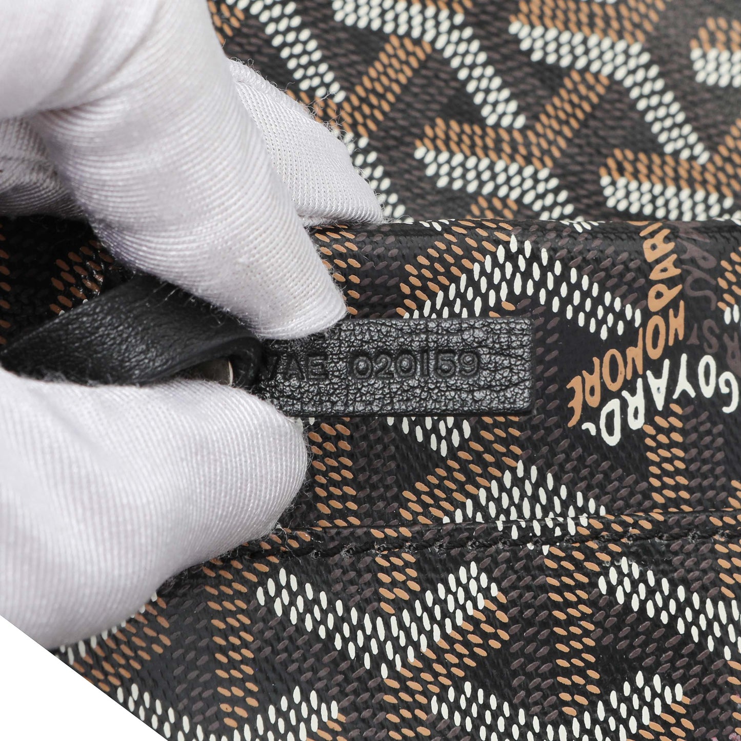 Exclusive Goyard Black Saint Louis Tote PM — Lifestyle View