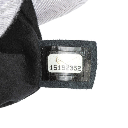 Exclusive Chanel Black Irridescent Calfskin Crystal CC Mini Flap — Lifestyle View