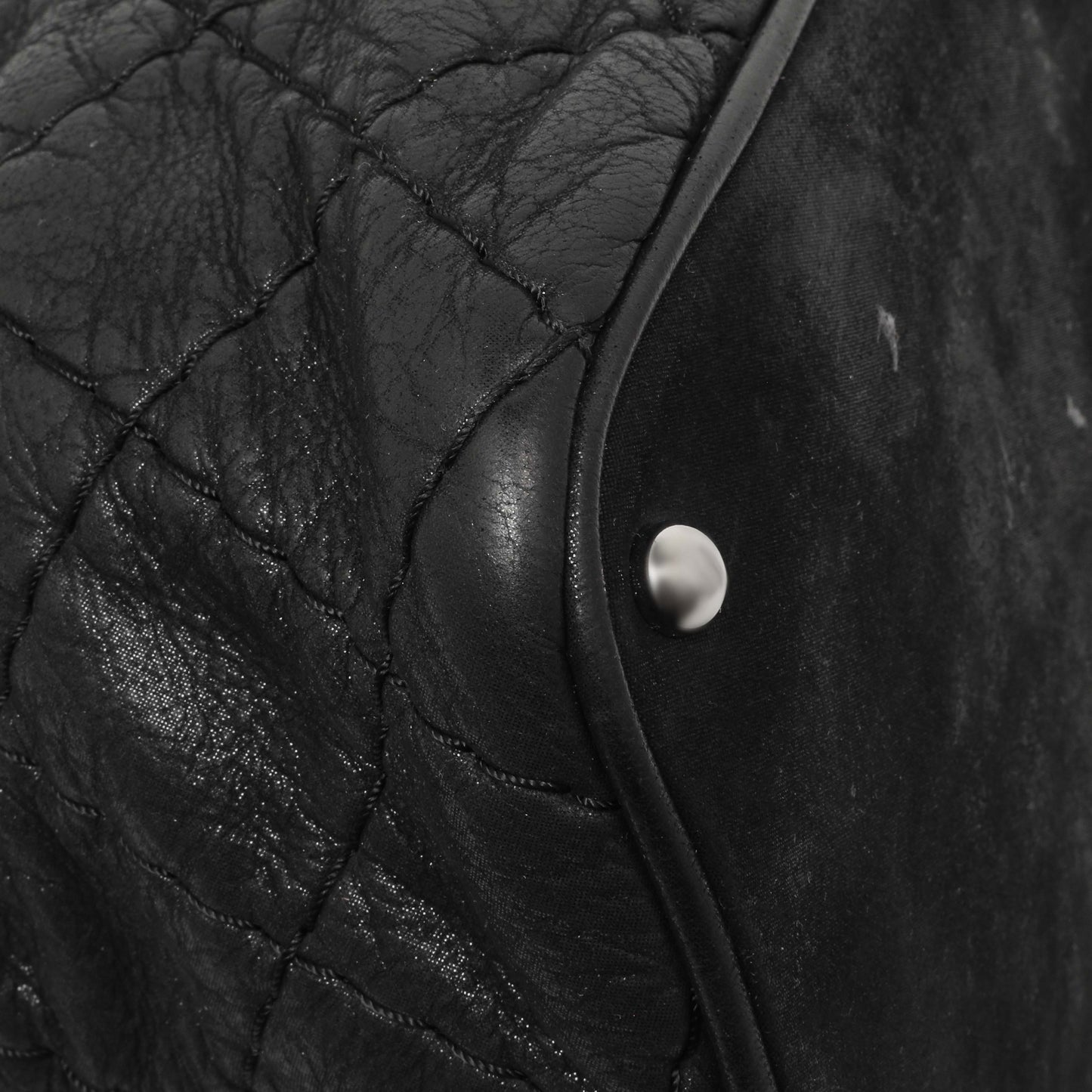 Exclusive Chanel Black Iridescent Quilted Calfskin Sea Hit Tote — Lifestyle View