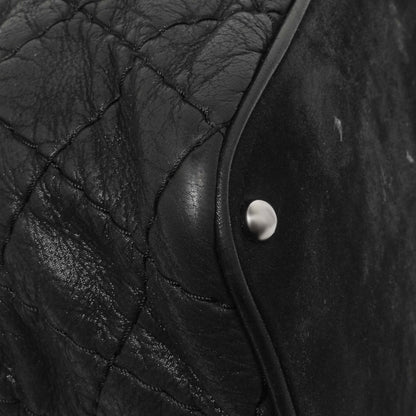 Exclusive Chanel Black Iridescent Quilted Calfskin Sea Hit Tote — Lifestyle View