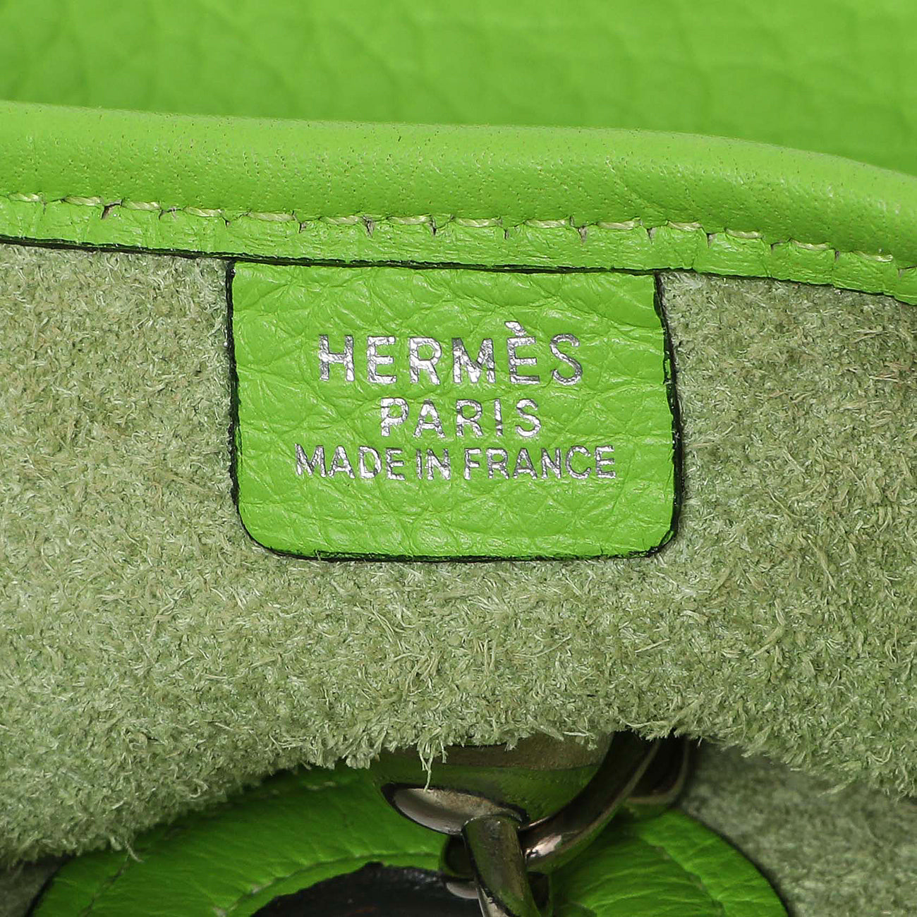 Exclusive Hermes Green Clemence Vespa TPM — Alternate View 10