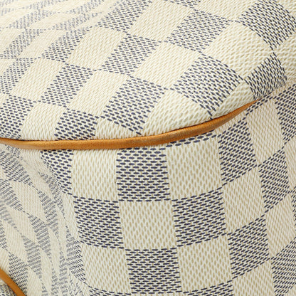 Exclusive Louis Vuitton Damier Azur Siracusa GM — Top View