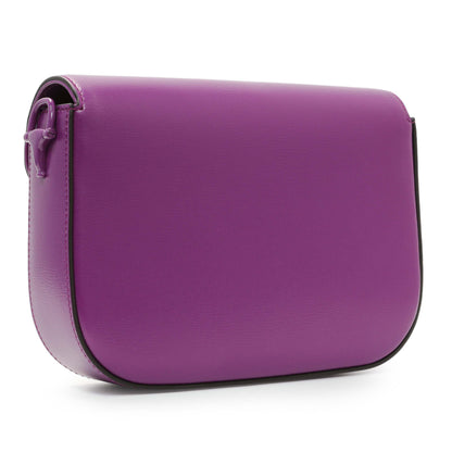 Exclusive Gucci Purple Calfskin Horsebit 1955 Small Shoulder Bag — Side View