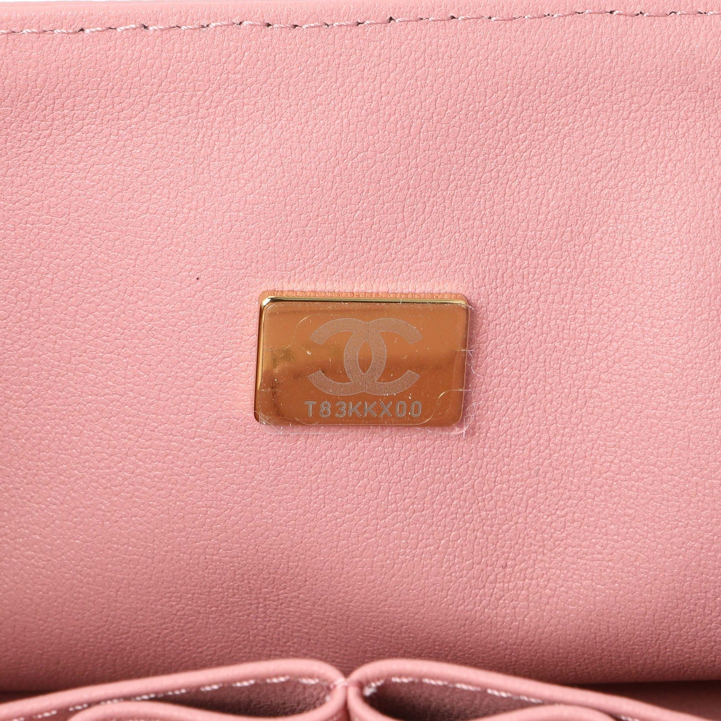 Exclusive Chanel Pink Caviar Small Classic Double Flap — Lifestyle View