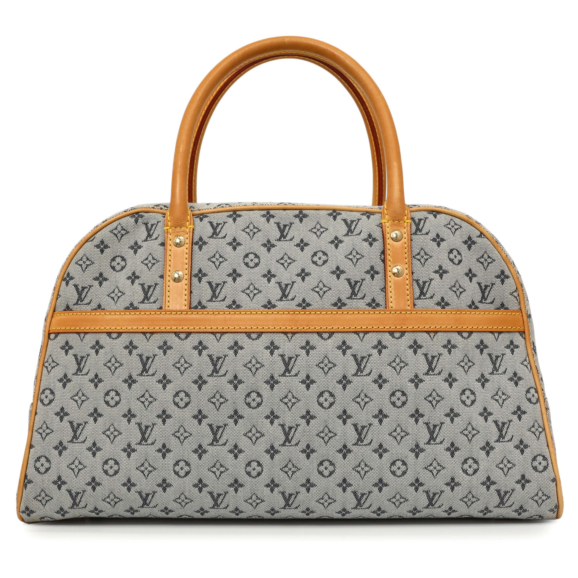 Exclusive Louis Vuitton Blue Mini Monogram Marie — Front View
