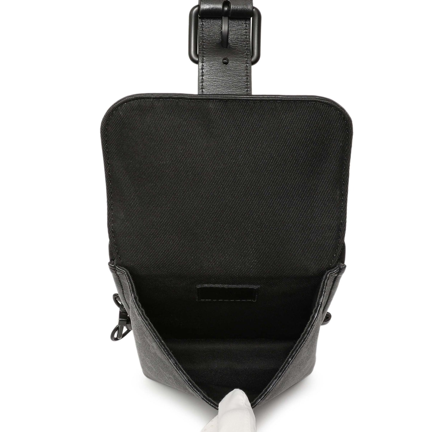 Exclusive Louis Vuitton Monogram Eclipse Saumur Slingbag — Alternate View 8