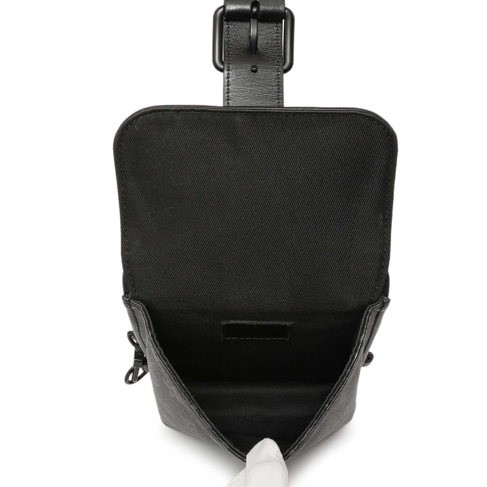 Exclusive Louis Vuitton Monogram Eclipse Saumur Slingbag — Alternate View 8
