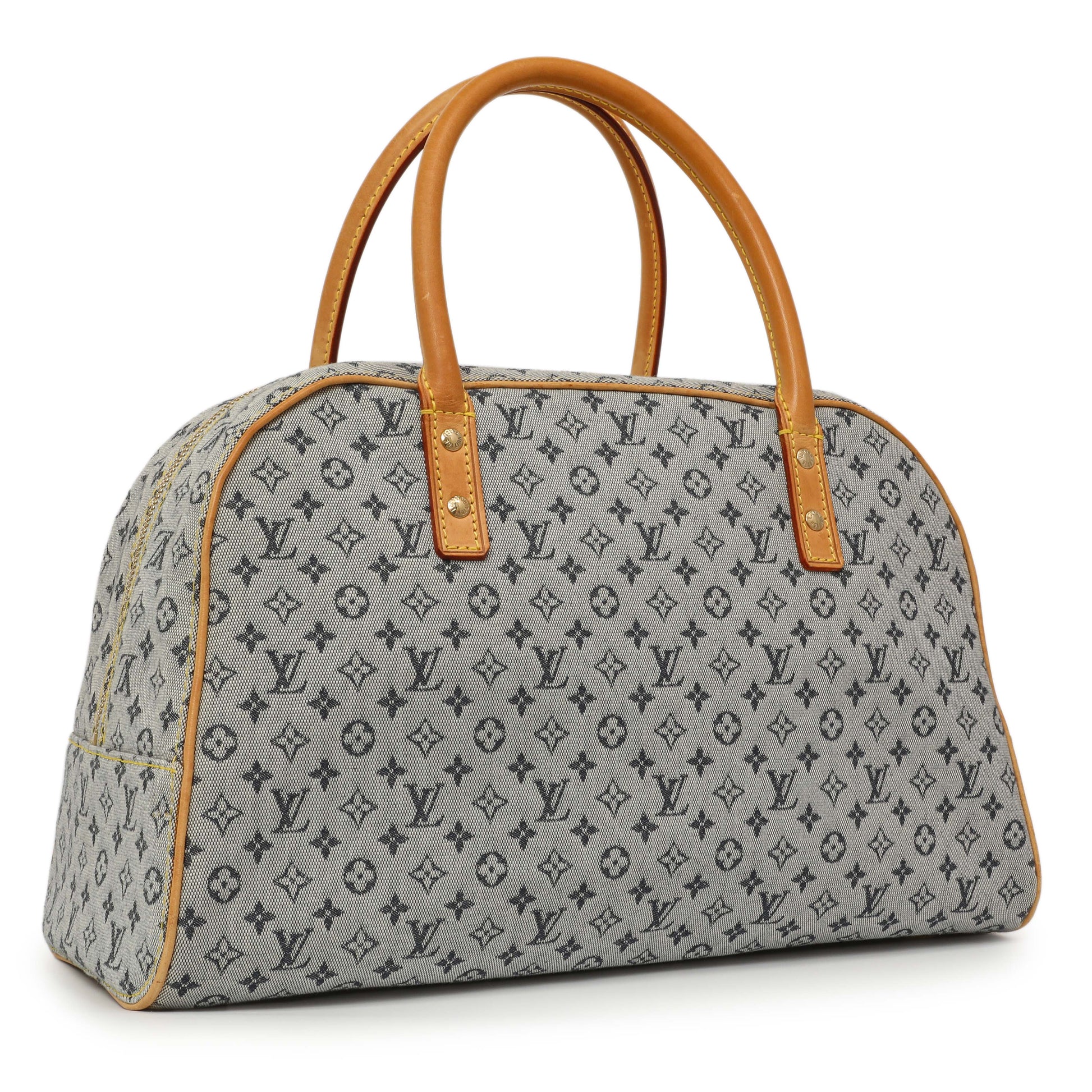 Exclusive Louis Vuitton Blue Mini Monogram Marie — Side View