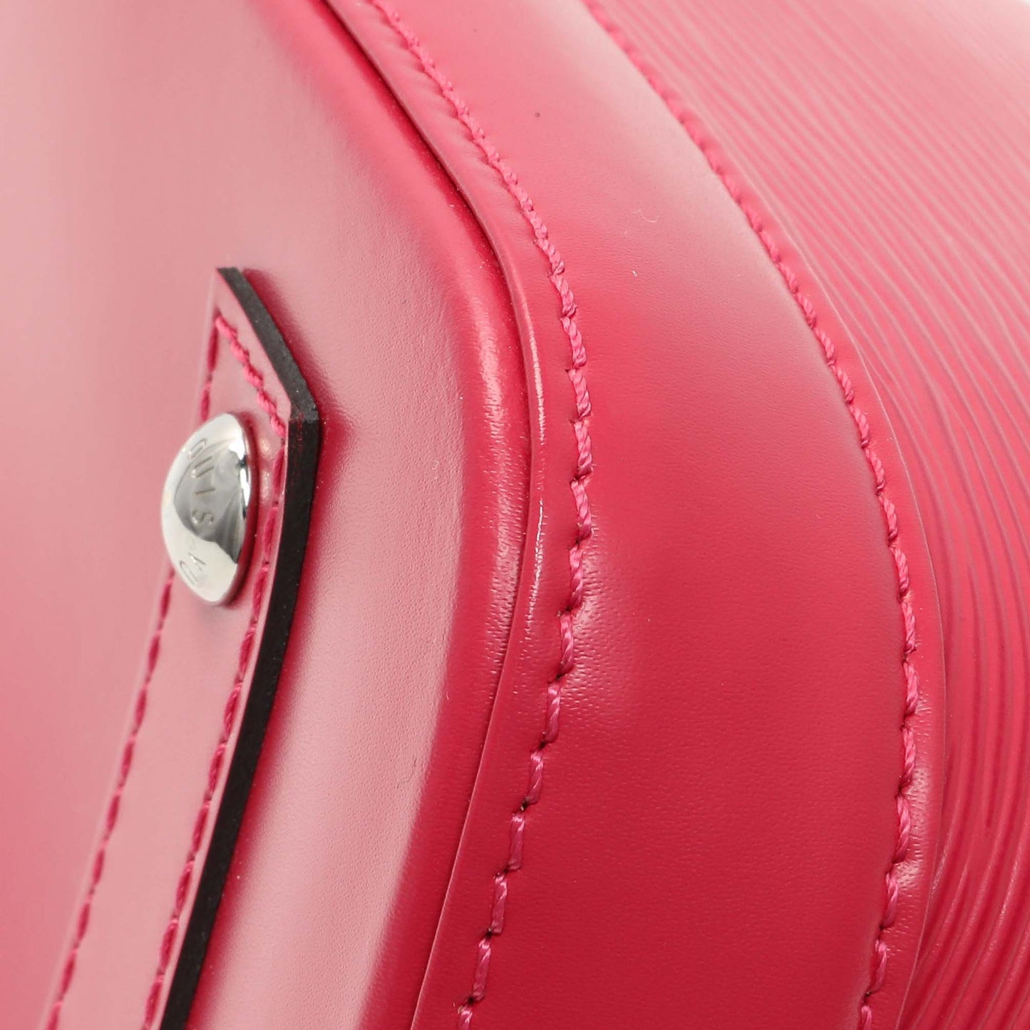Exclusive Louis Vuitton Rose Pondicherry Epi Jacquard Alma BB — Alternate View 7