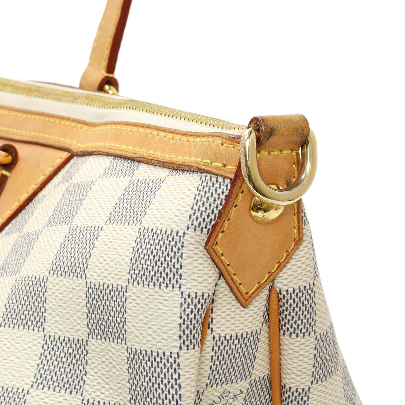 Exclusive Louis Vuitton Damier Azur Siracusa GM — Alternate View 12