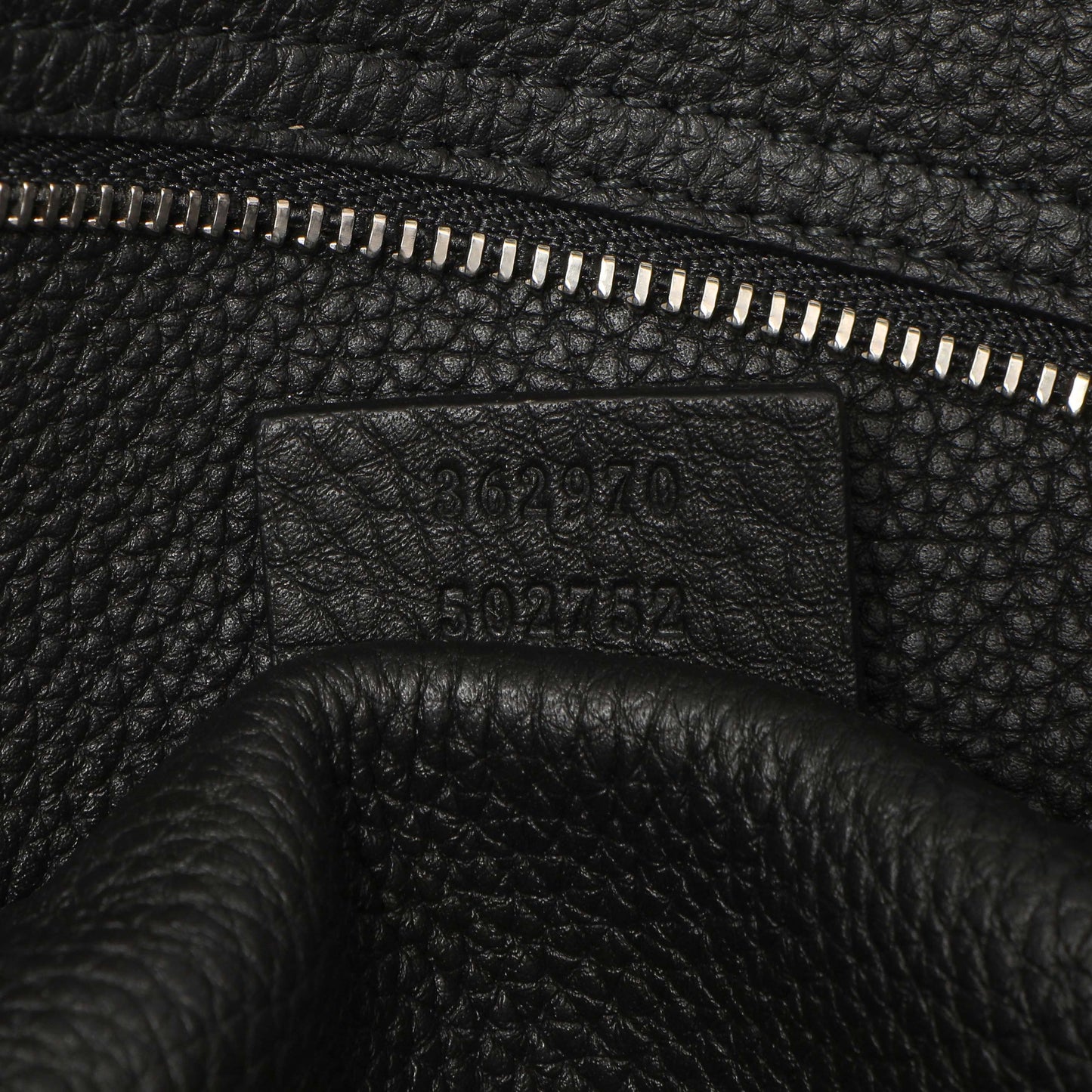 Exclusive Gucci Black Soft Calfskin Medium Jackie Top Handle Bag — Lifestyle View