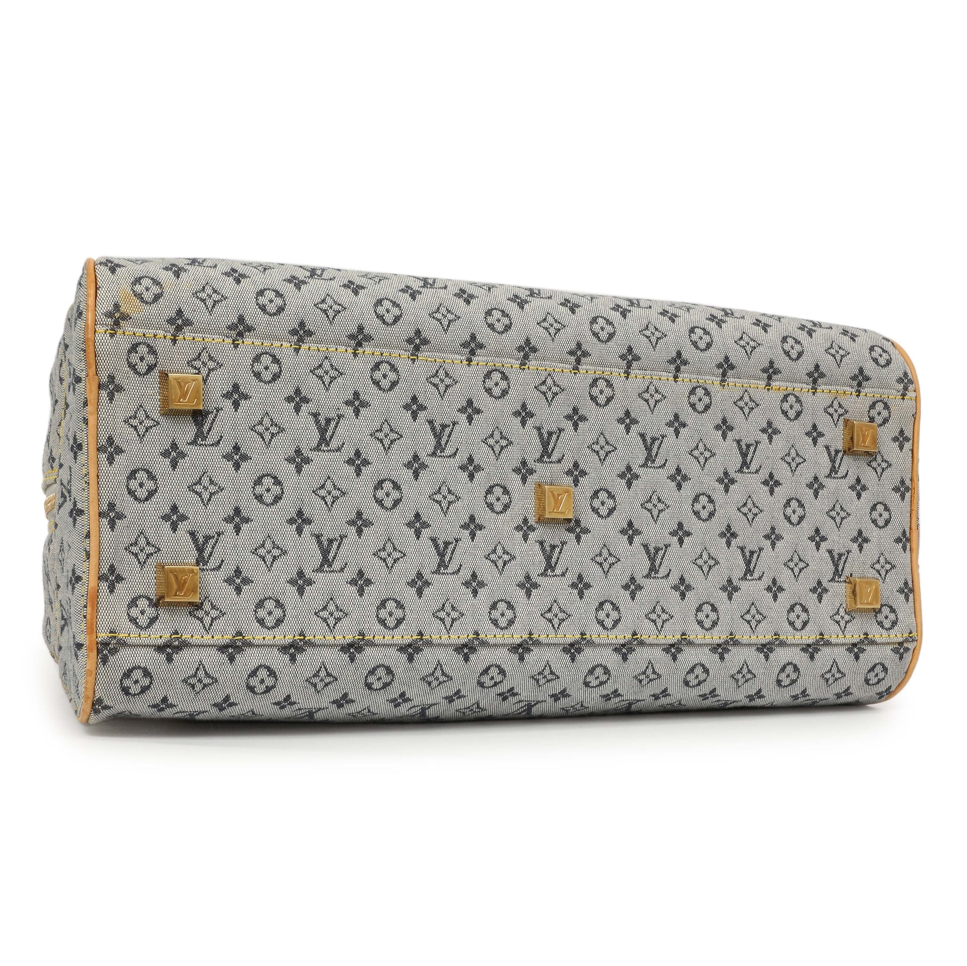 Exclusive Louis Vuitton Blue Mini Monogram Marie — Back View