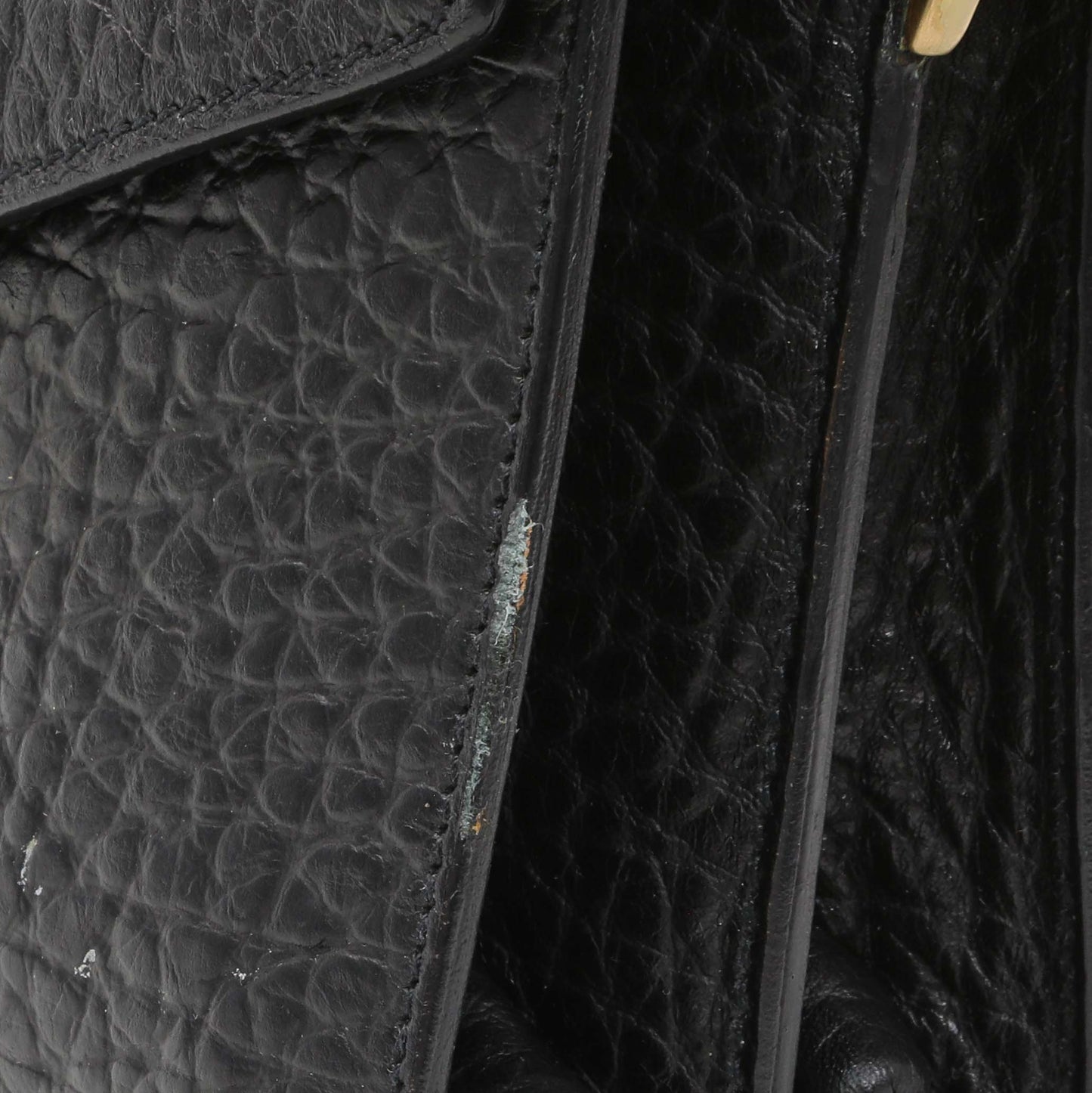 Exclusive Prada Black Calfskin Berlino Sound Semitracolla Bag — Alternate View 12