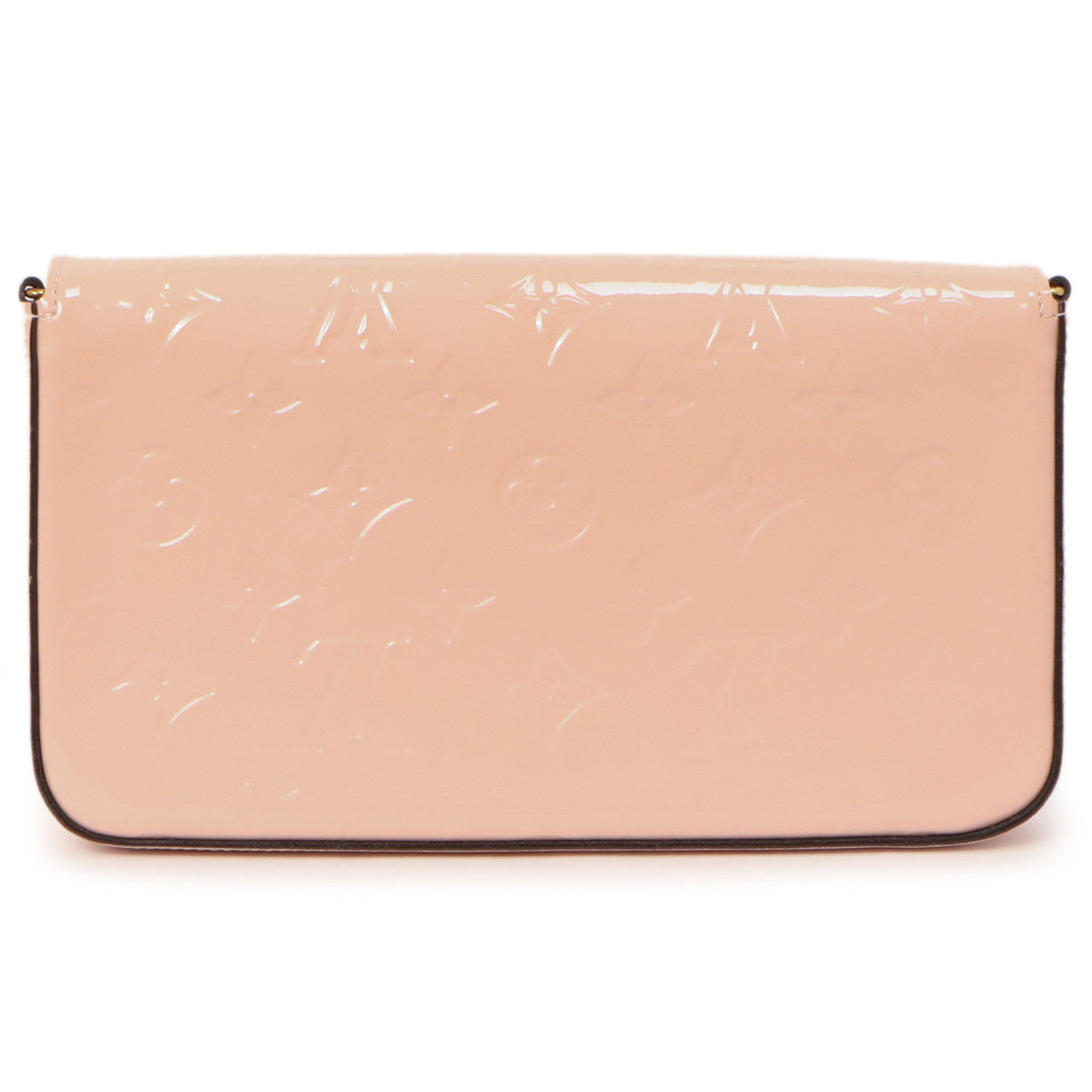 Exclusive Louis Vuitton Rose Ballerine Vernis Pochette  Felicie — Back View