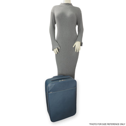 Exclusive Louis Vuitton Ocean Taiga Pegase 55 Rolling Luggage — Alternate View 11