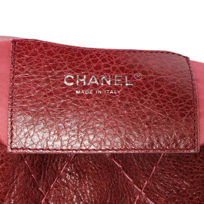 Exclusive Chanel Burgundy Glazed Calfskin On The Road Flap — Alternate View 9