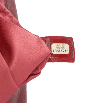 Exclusive Chanel Burgundy Glazed Calfskin On The Road Flap — Alternate View 10