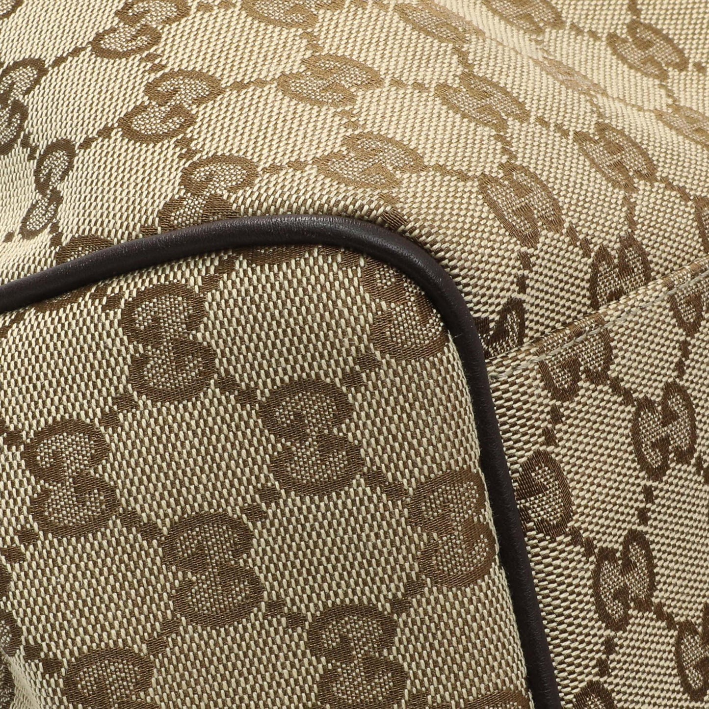Exclusive Gucci Brown Monogram Medium Sukey — Top View