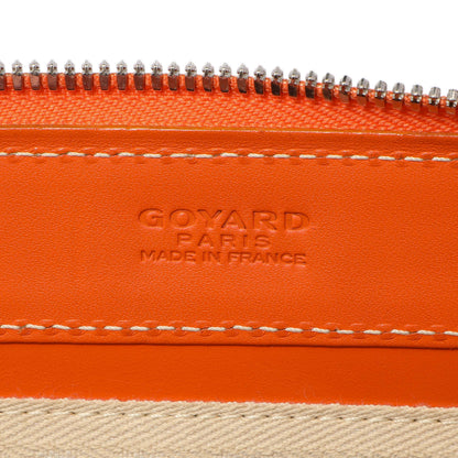 Exclusive Goyard Orange Goyardine Sac Marie Galante GM — Alternate View 10