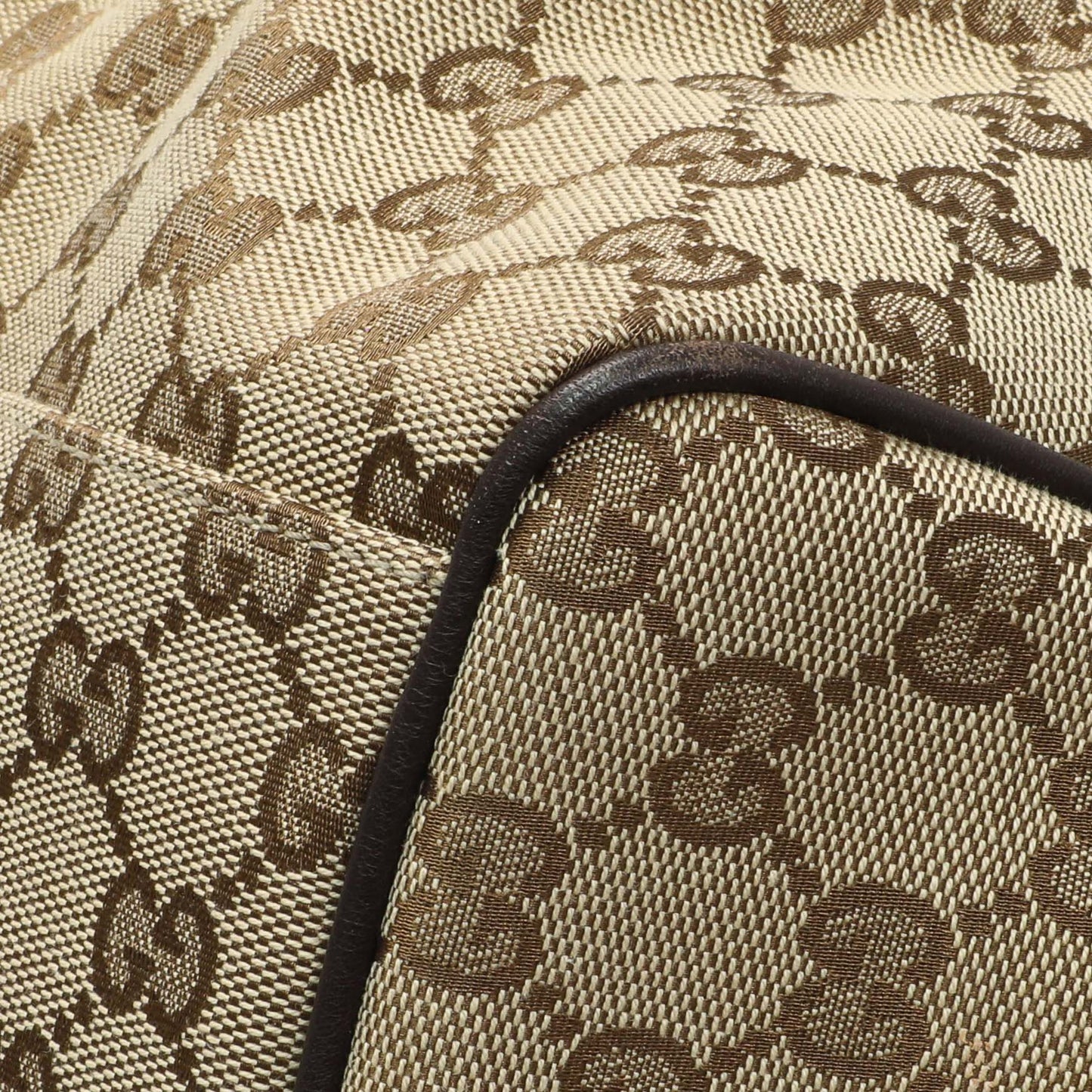 Exclusive Gucci Brown Monogram Medium Sukey — Alternate View 7