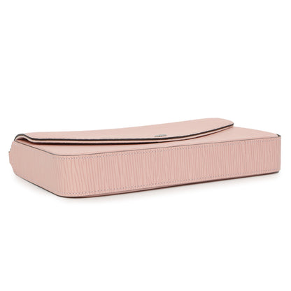 Exclusive Louis Vuitton Rose Ballerine Epi Pochette Felicie — Top View