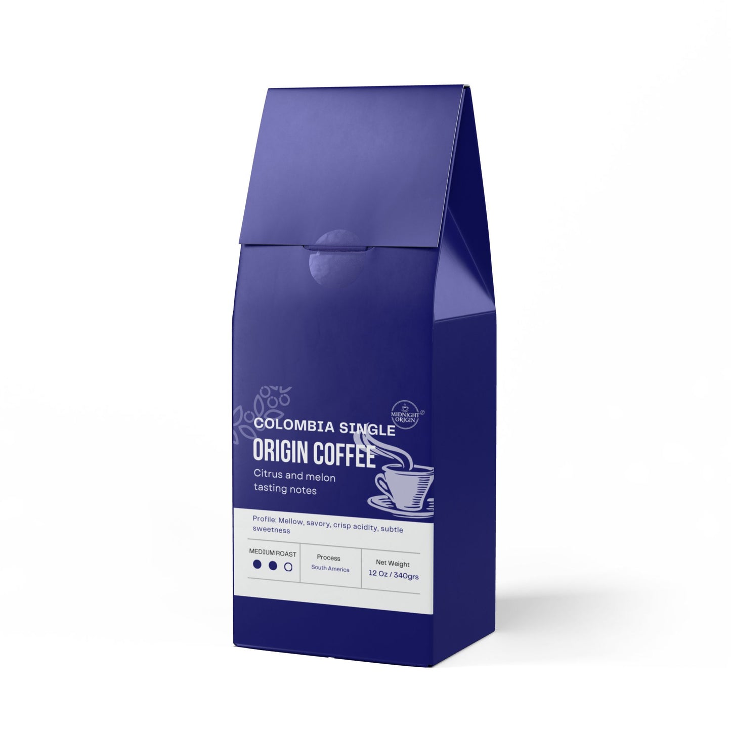 Colombia Single Origin Coffee (Light-Medium Roast)