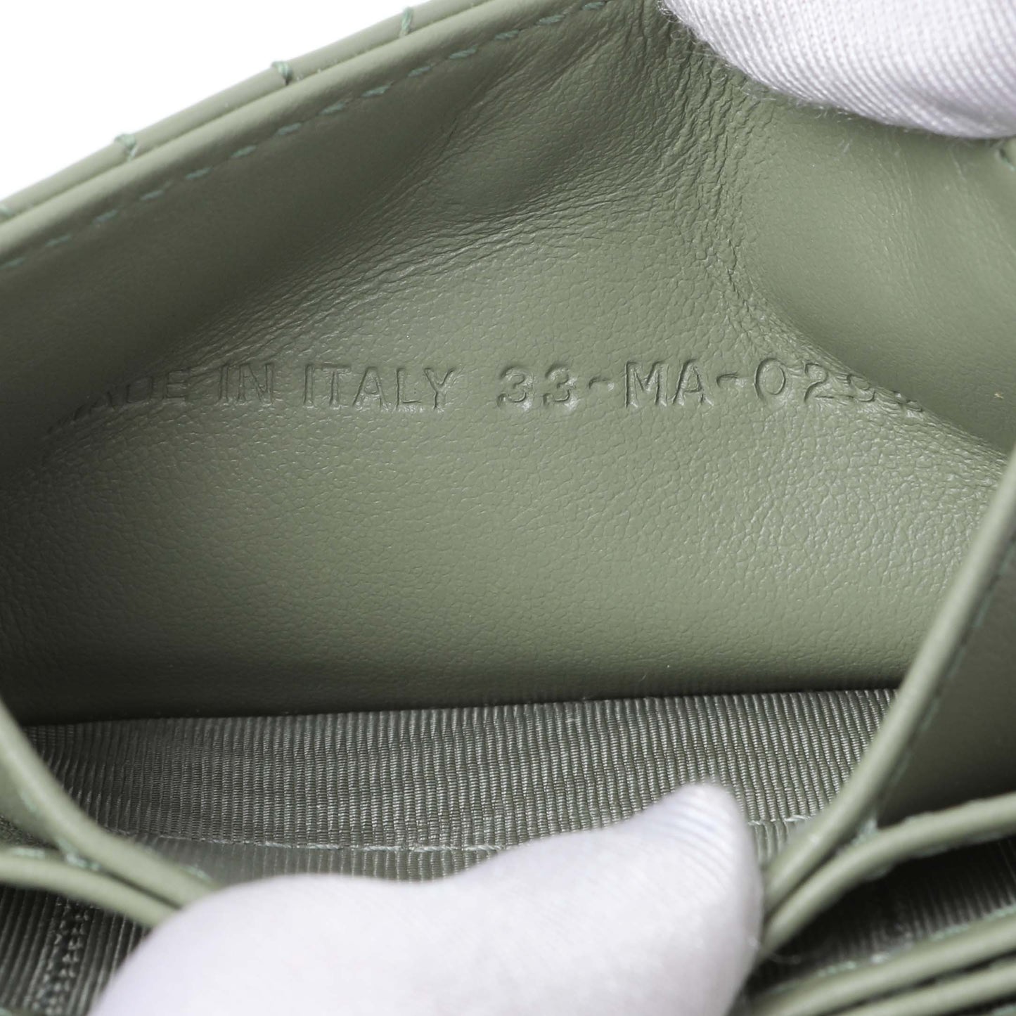 Exclusive Christian Dior Patent Cannage Lady Dior 5-Gusset Card Holder — Lifestyle View