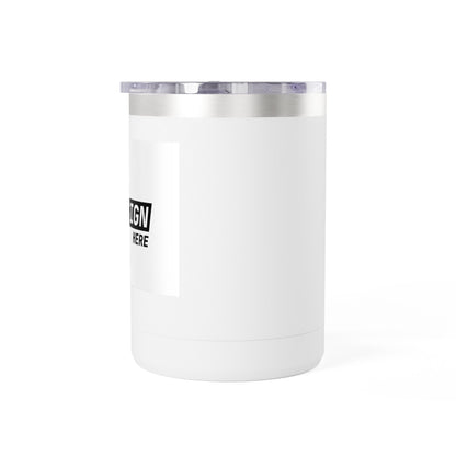 15oz Insulated Coffee Tumbler Mug – Stainless Travel Mug with Handle