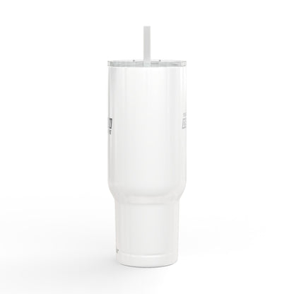 40oz Insulated Tumbler with Lid & Straw — Engraved Travel Mug