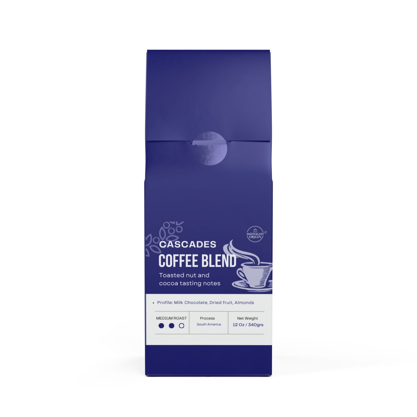 Cascades Coffee Blend (Medium-Dark Roast)