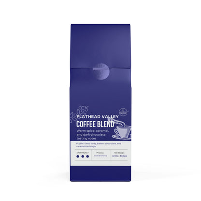 Flathead Valley Coffee Blend (Medium-Dark Roast)