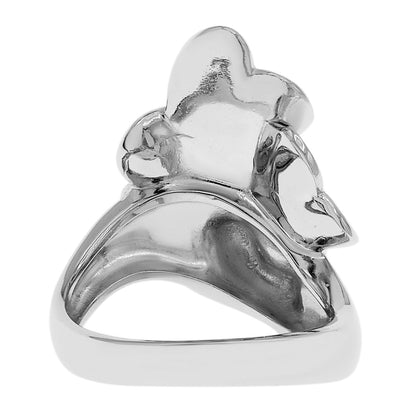 Exclusive Platinum 0.06 Carat Diamond Ring — 4 — Side View