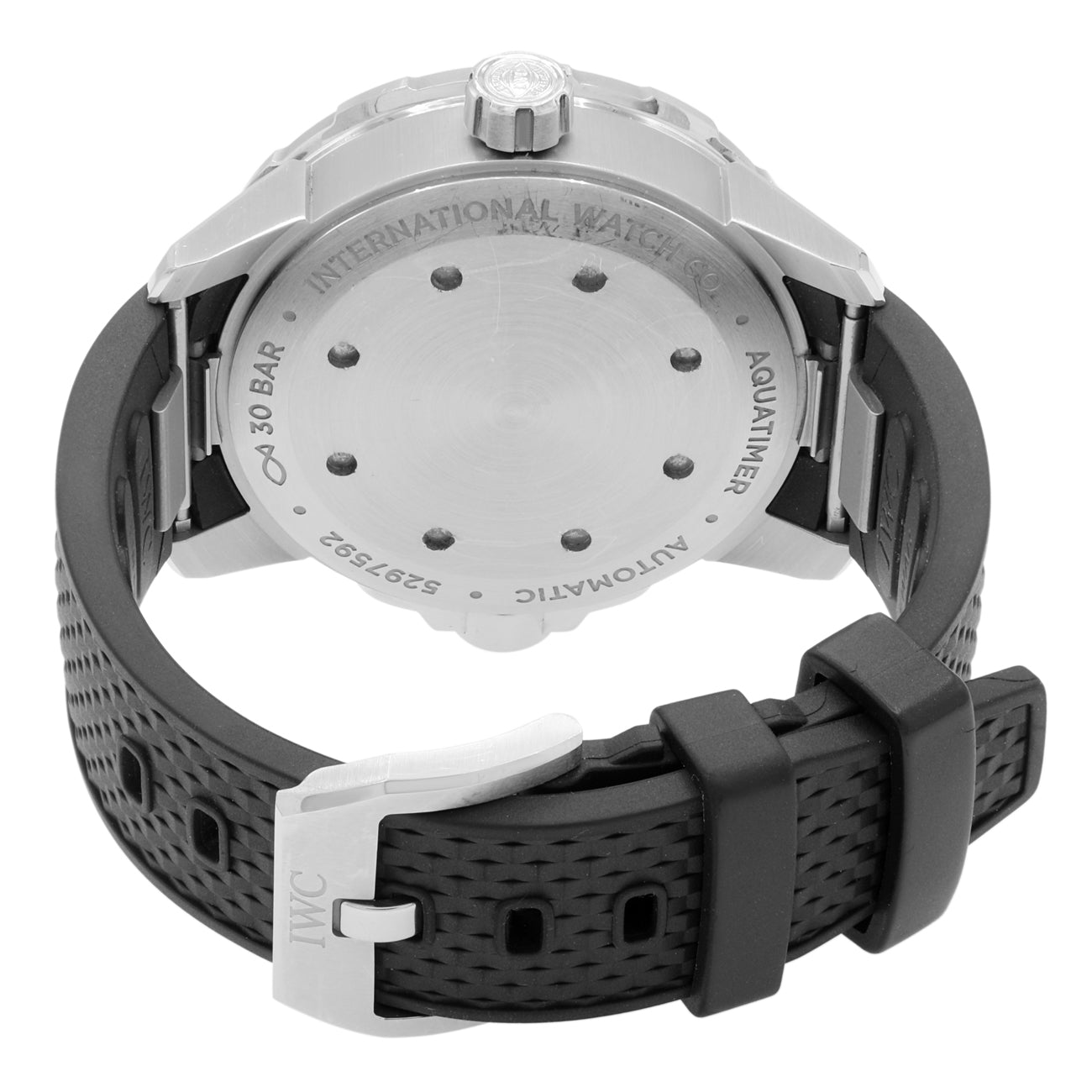 Exclusive IWC Stainless Steel Aquatimer Automatic IW329001 — Side View