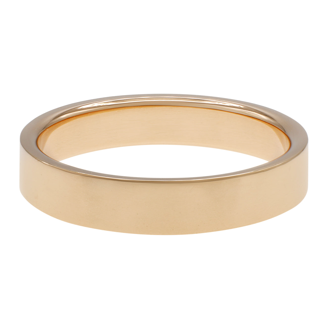 Exclusive Tiffany & Co. 18K Rose Gold Band Ring — Side View